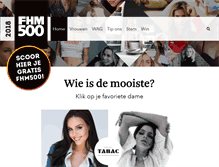 Tablet Screenshot of fhm500.nl